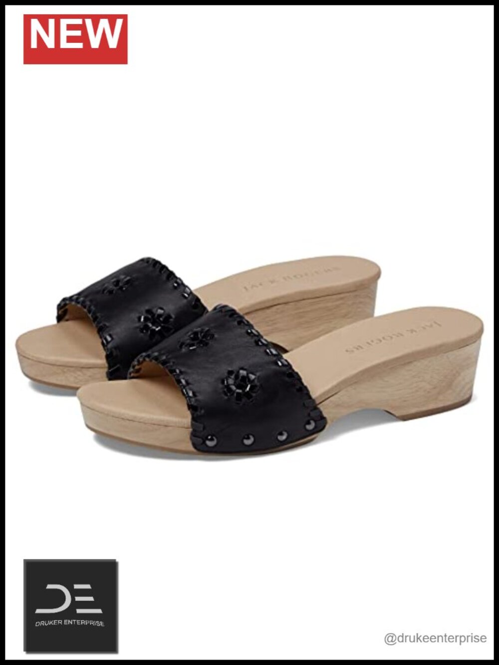 Jack Rogers Breakers Women's Mules & Clogs Leather Slip-On Comfortable